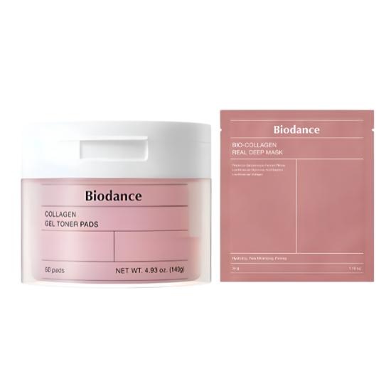 BIODANCE Collagen Toner Pads+Bio Collagen Mask