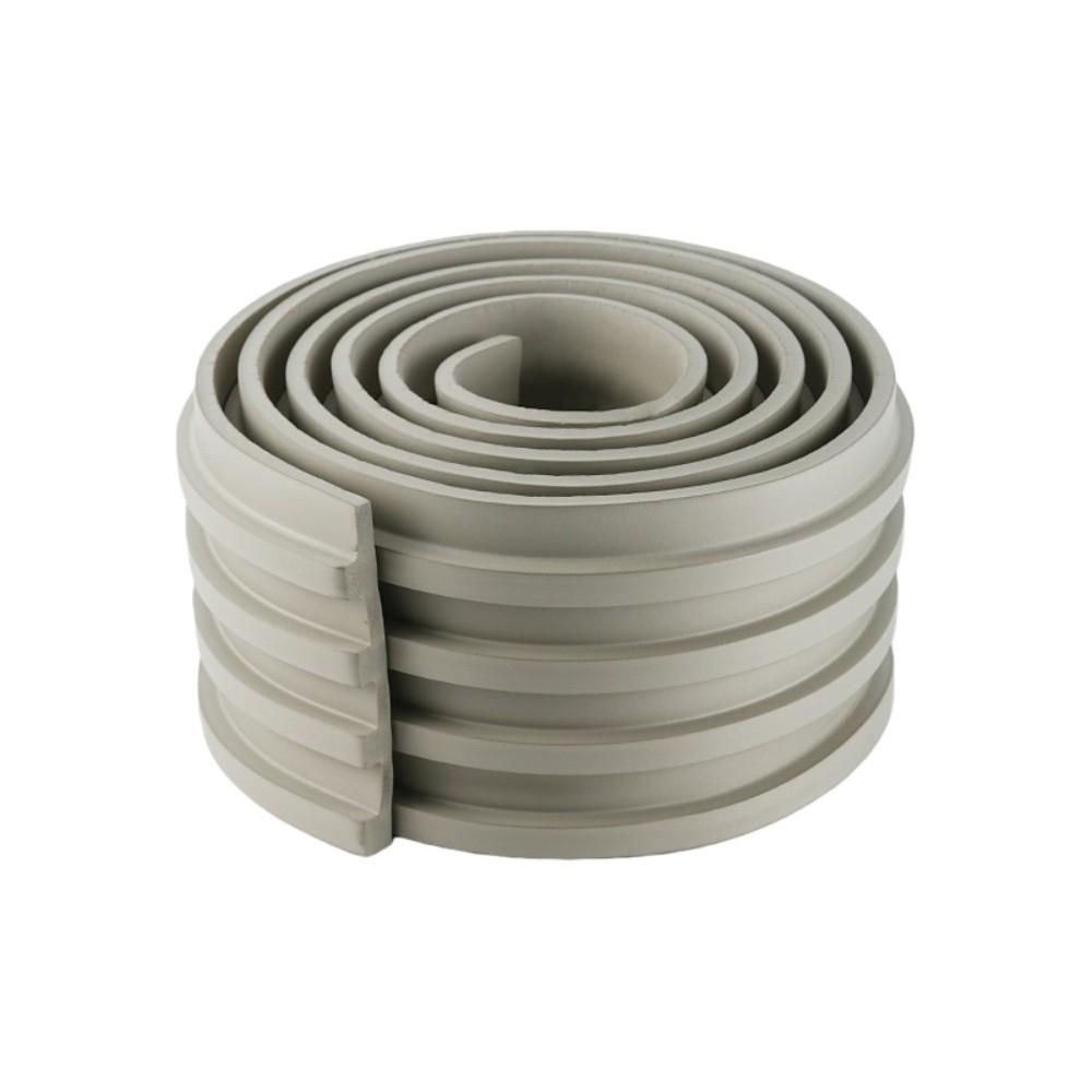 3 Meter Imitation Grille Wall Sticker NBR Foam Thick Fluted Wall Panel Self-adhesive Waterproof Fluted Wall Trim Interior Trim