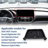 Dashboard Screem Organizer Storage Box For 2024-2025 Toyota Grand Highlander