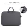 13in Notebook Case Anti collision Full   3 interlayer Laptop Bag Sleeve Case   Black
