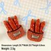 Miniature Resin Food Toys: Bread, Donuts, Refrigerator Magnets, Hair Clips, Kitchen Accessories.