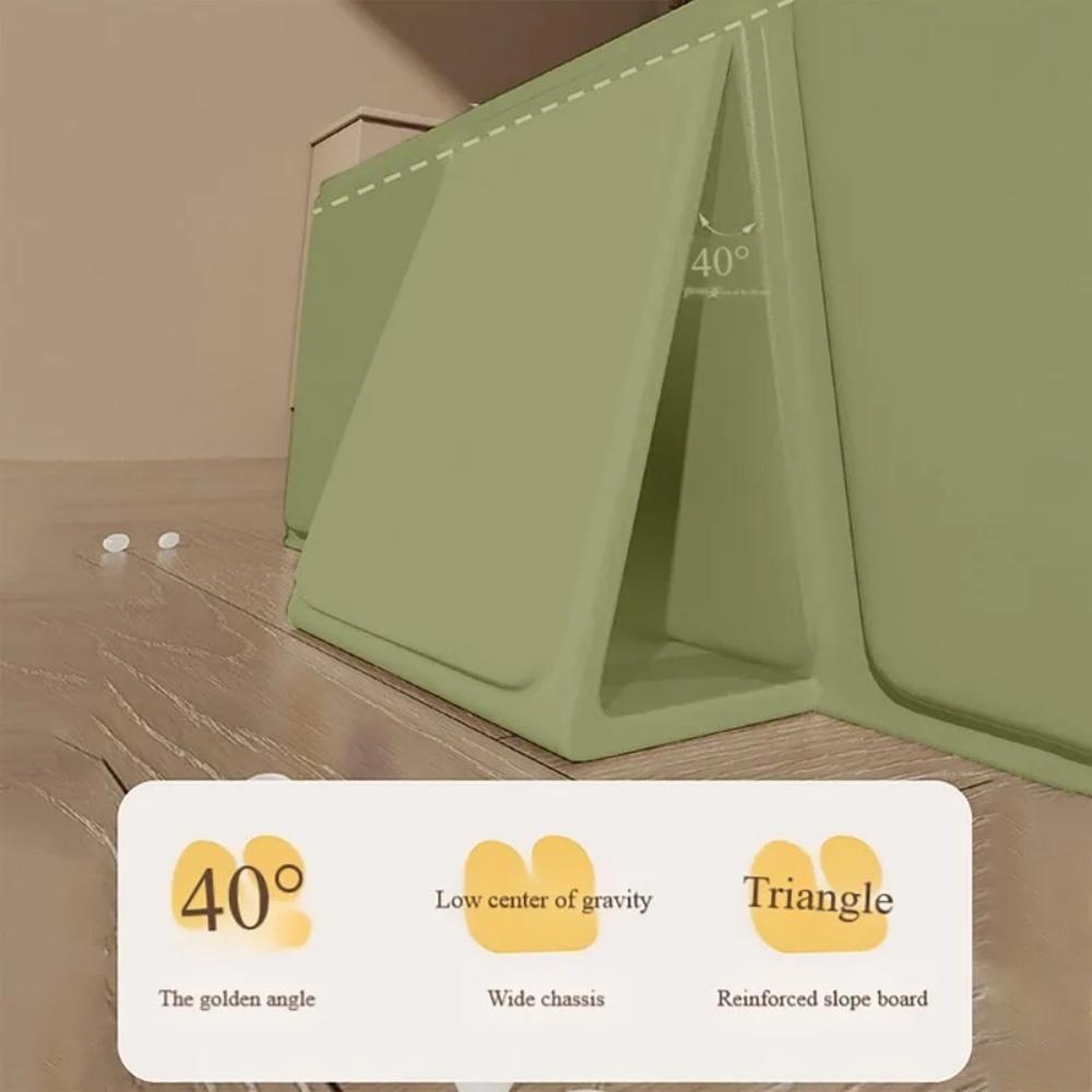 Foldable No Installation Bathtub for Kids Toddler Bath Tub with Drain Plug Space Saving PVC Portable Bathtub For 0-5 Years Old