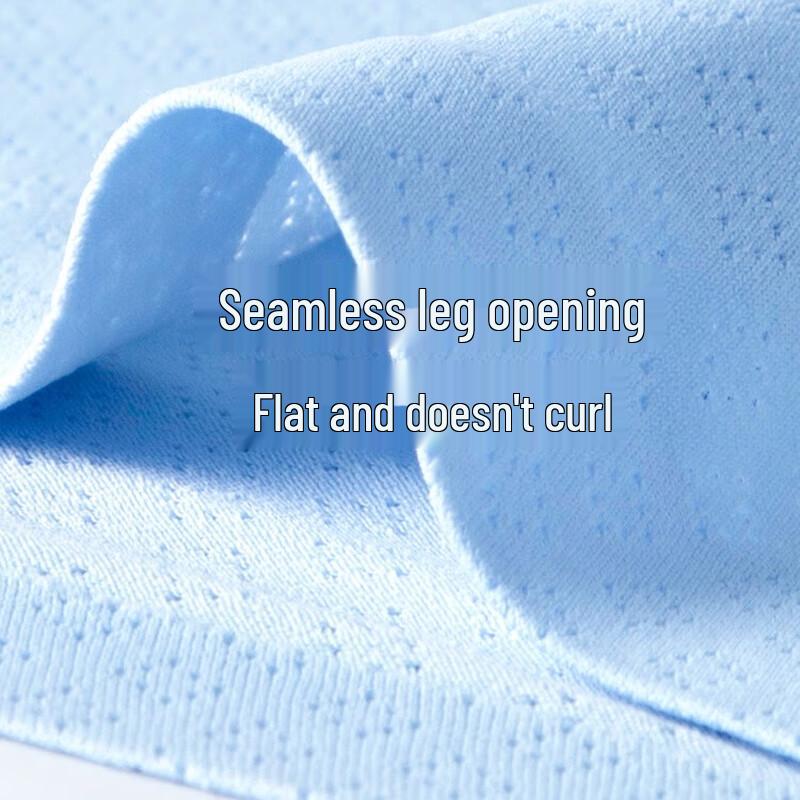 Nanjiren 1281D Men's Ice Silk Boxer Briefs