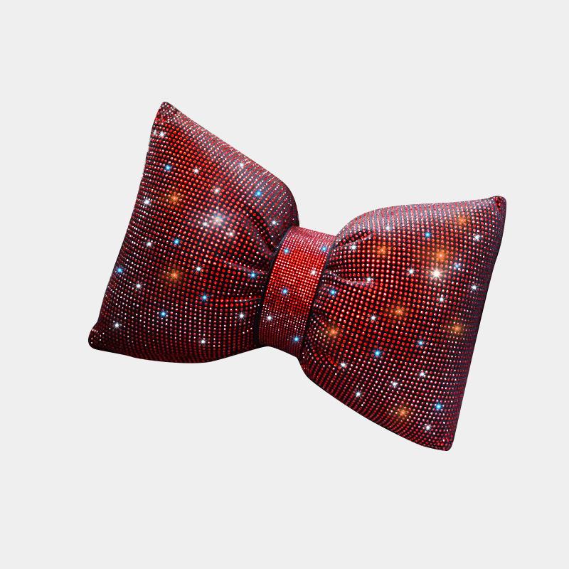 Red Diamond Auto Lendenstütze & Nackenkissen Set - Robuste eingelegte Edelsteine