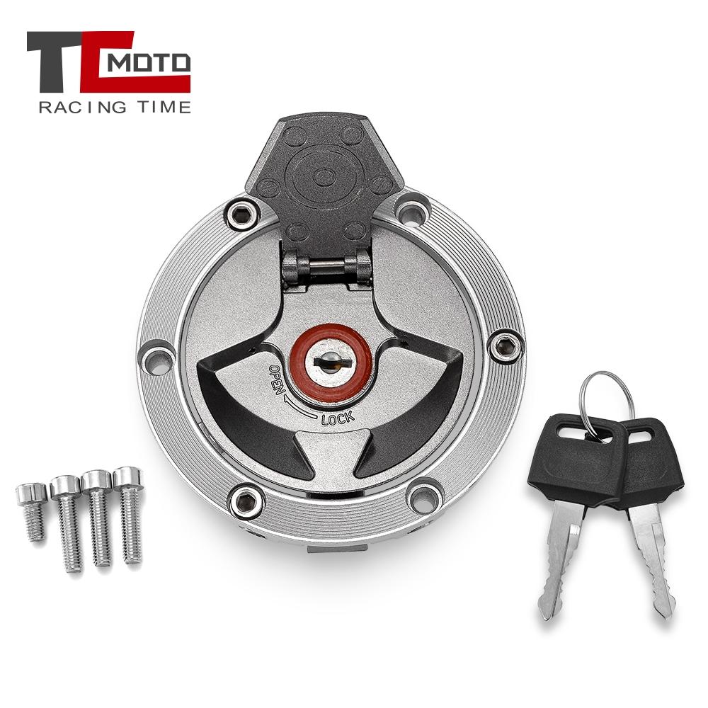TCMOTO Für Kawasaki Z250SL EX250 Ninja 250 EX300 Ninja 300 ER250 ER300 Z250 Z300 Motorrad Kraftstoff Tankdeckel Abdeckung mit