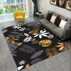 3D Nordic Luxury Flower Rose Area Rug Large,Carpet Rug for Home Living Room Bedroom Sofa Doormat Decor,Kids Non-slip Floor Mats