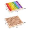 Montessori Learning Educational Toys 99 Multiplication Table Math Arithmetic Teaching Aids Preschool Wooden Toys For Children