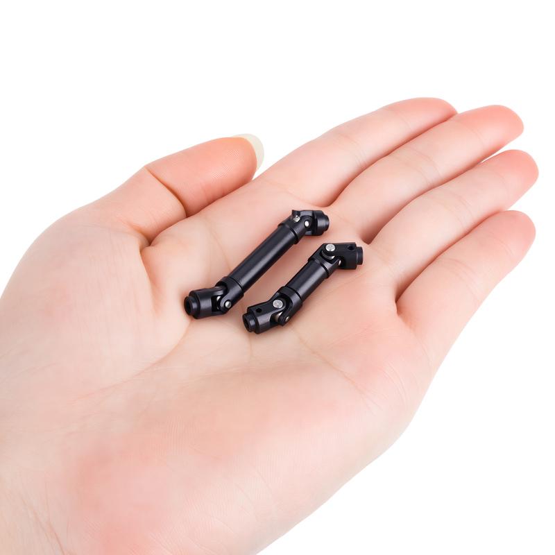 1Pair Stainless Steel Drive Shafts Driveshaft for AXIAL SCX30 1/30 RC Crawler Cars Upgrade Parts