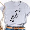 Print Print T-shirt Basic Summer Women's Fashion Crew-neck Trend Ins All-match