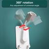 New 360° Rotation Shower Holder Universal Suction Cup Head Home Bathroom Accessories Home Convenience Portable Small Tools