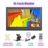 KTYDKP 10.1 Inch Car HDMI Monitor with VGA for TV Computer LCD Color Screen for PC Home Security System Backup Camera Display