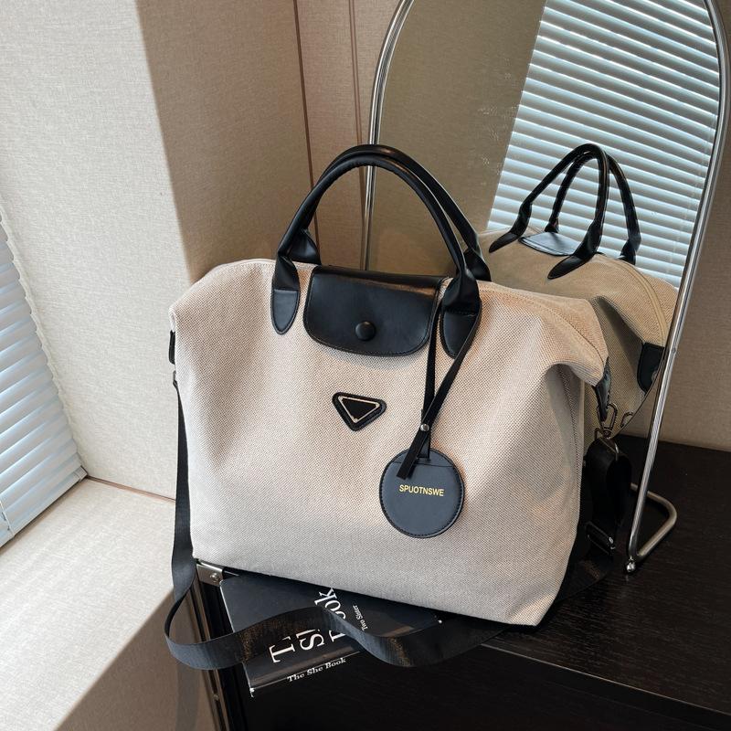Large-capacity women's bags, new autumn and winter versatile messenger bags, casual portable college students, class tote bags
