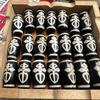 Natural Tibetan Nine-Eyed Dzi Agate Beads - Black & White Loose Beads and Ornaments