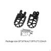 Foot Pegs for 600 XL600V Motorbike Accessories Aluminum Alloy Non-Slip Components