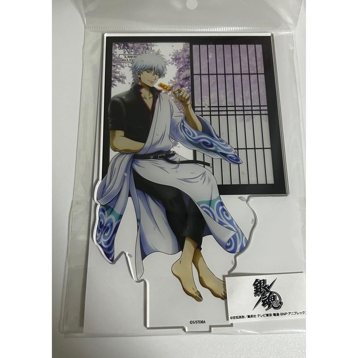 Used Gintama Sakata Gintoki acrylic stand Scenery peeking through the small window