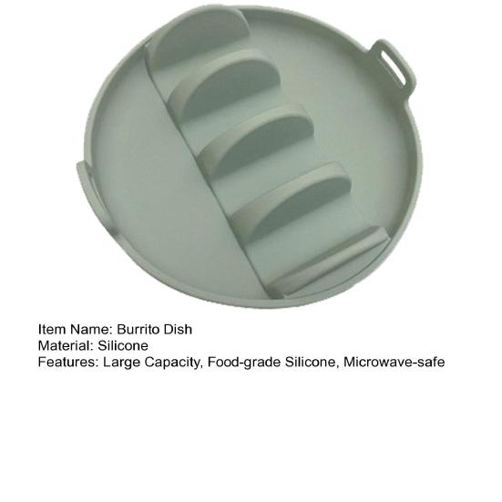 Silicone Taco Plates Holder Burrito Dish Large Capacity Tortilla Clip with Cluster