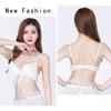 Tassel Belly Dance Top Rhinestones Dance Bra Shiny Halter Top Belly Dance Bra  Stage