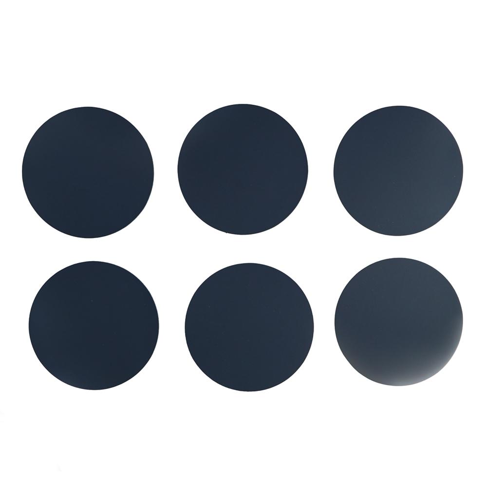 Round 6pcs Insulation Bowl Heat Resistant Coasters Placemat Home Decor Cup Mat