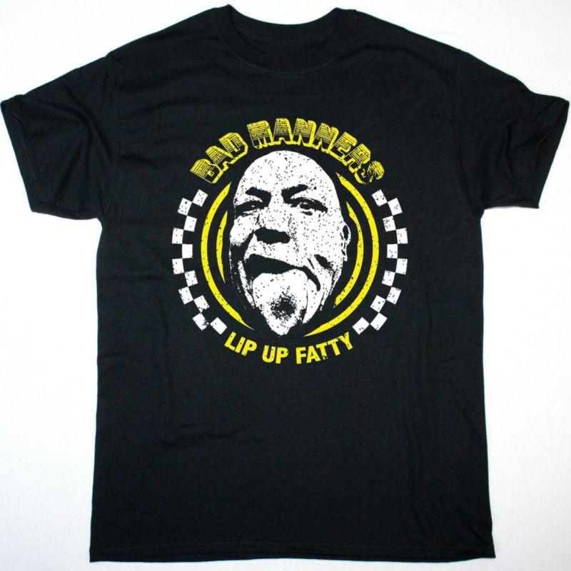 Bad Manners Gift For Friends Black T-Shirt Cotton All Size Unisex T-Shirt XXXL