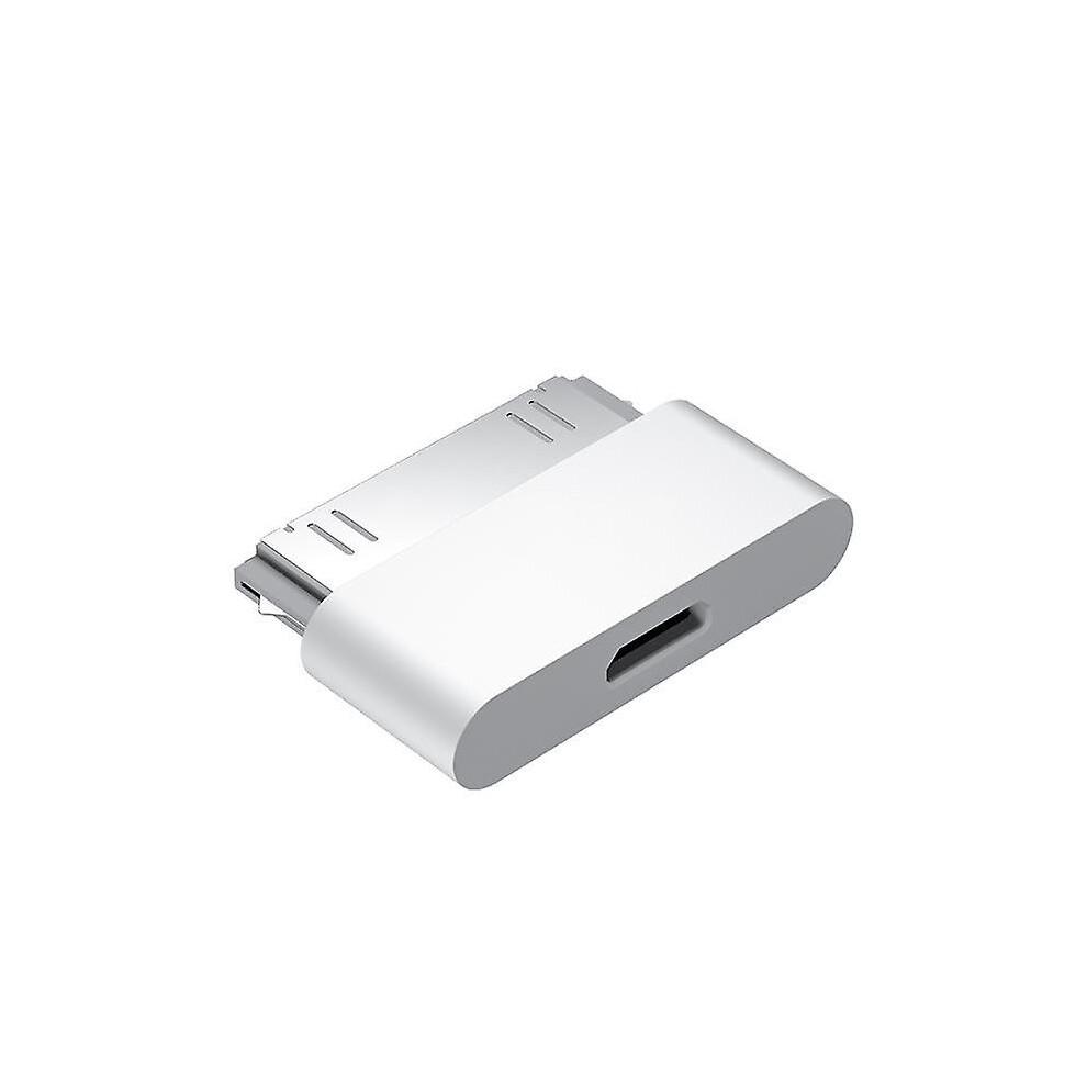 Micro Usb To 30 Pin Charger Converter Adapter for Apple Iphone 4 4s 3gs Ipod Data Synchronization Adapter