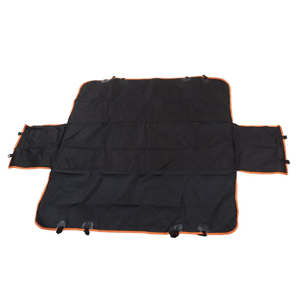 Backseat Pet Cover Waterproof Breathable Prevent Slip Oxford Cloth Dog Car Mat for Trucks SUVS
