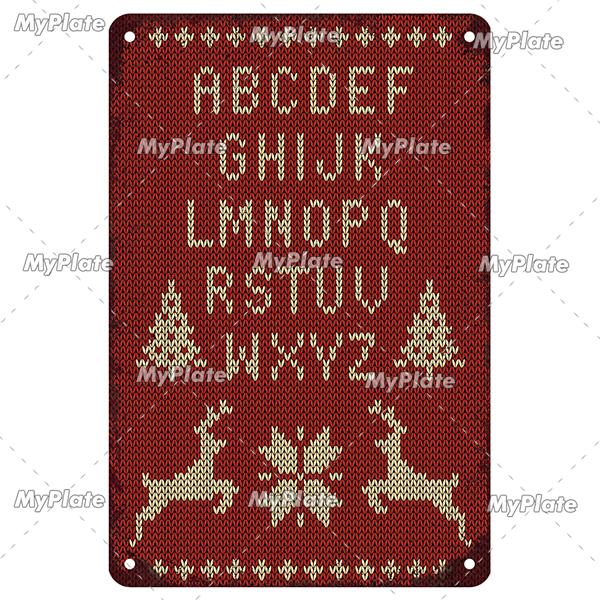 [MyPlate] 2023 Merry Christmas Metal Sign Gift Vintage Plaque Tin Sign Cafe Decor  Home Bar Sign Wall Sticker JOY Poster Gift