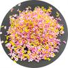 Valentine's Day Heart Polymer Clay Slices Soft Slime Clay Sprinkles for DIY Colorful Slime Decoration Crafts