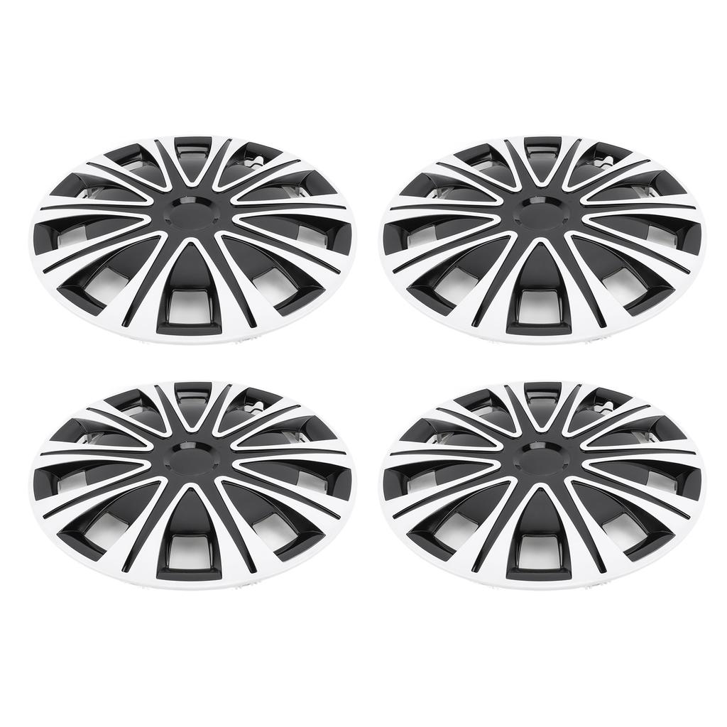 4Pcs 17 Inch Hubcap Wheel Cover Protective Sporty Look Universal Wheel Rim Cover Replacement for