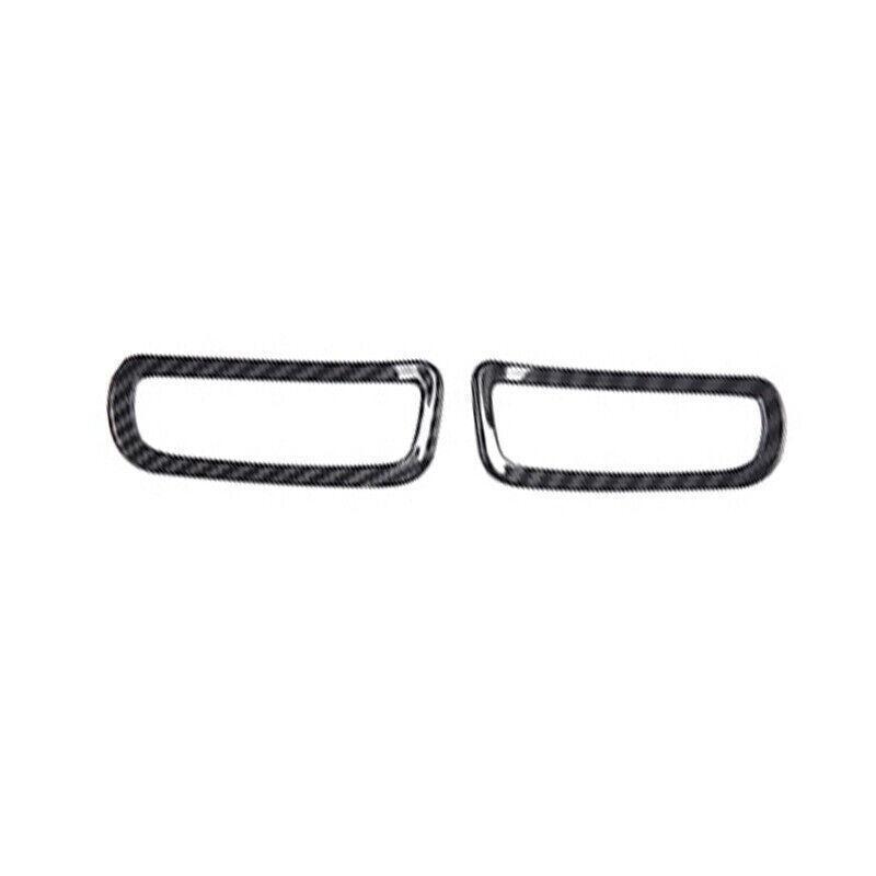 For Lincoln MKZ 2014-2020 ABS Carbon Fiber A Pillar Air Outlet Vent Frame Trim