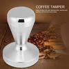 57.5mm 49mm Stainless Steel Coffee Tamper Flat Base Espresso Beans Press Tool 57.5mm