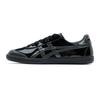 Tokuten Textile, Leather Low Top Casual Shoes Unisex Black Gray 1183C531-001