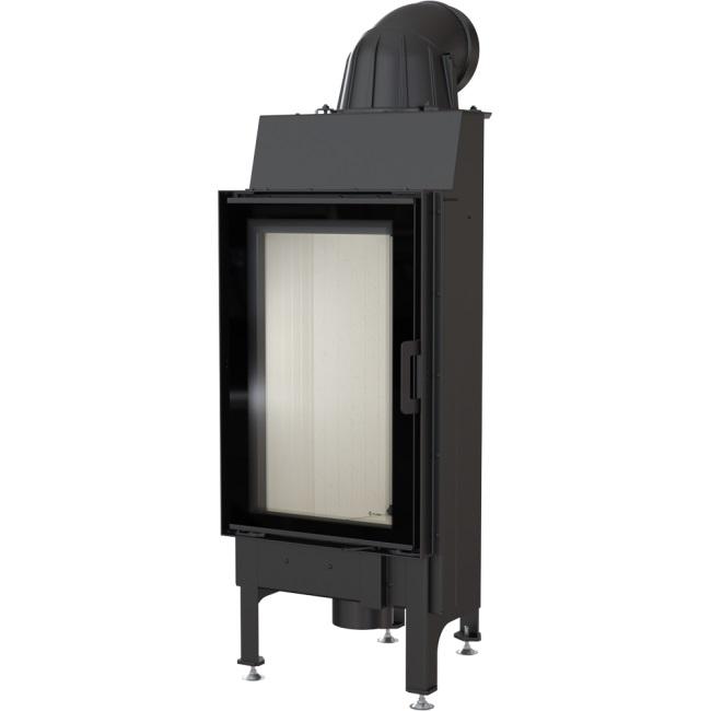 Stahlkamin KRATKI NADIA 9 kW Ø 200 selbstschließende Tür