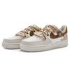 Nike Air Force 1 Slip Resistant Low top Skateboard Shoes Men's Beige Brown CW2288-111(Team80-)