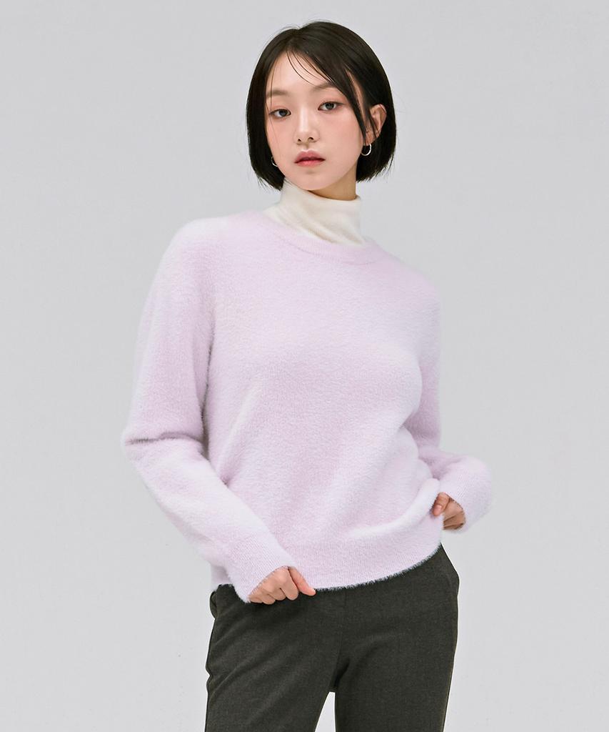 CHASECULT Women'S Winged Yarn Sweater - Purple