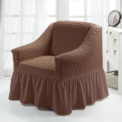 Single Seat Cushion Sofa Cover All-inclusive Sofa Bed Seersucker Elastic Cover Universal In All Seasons