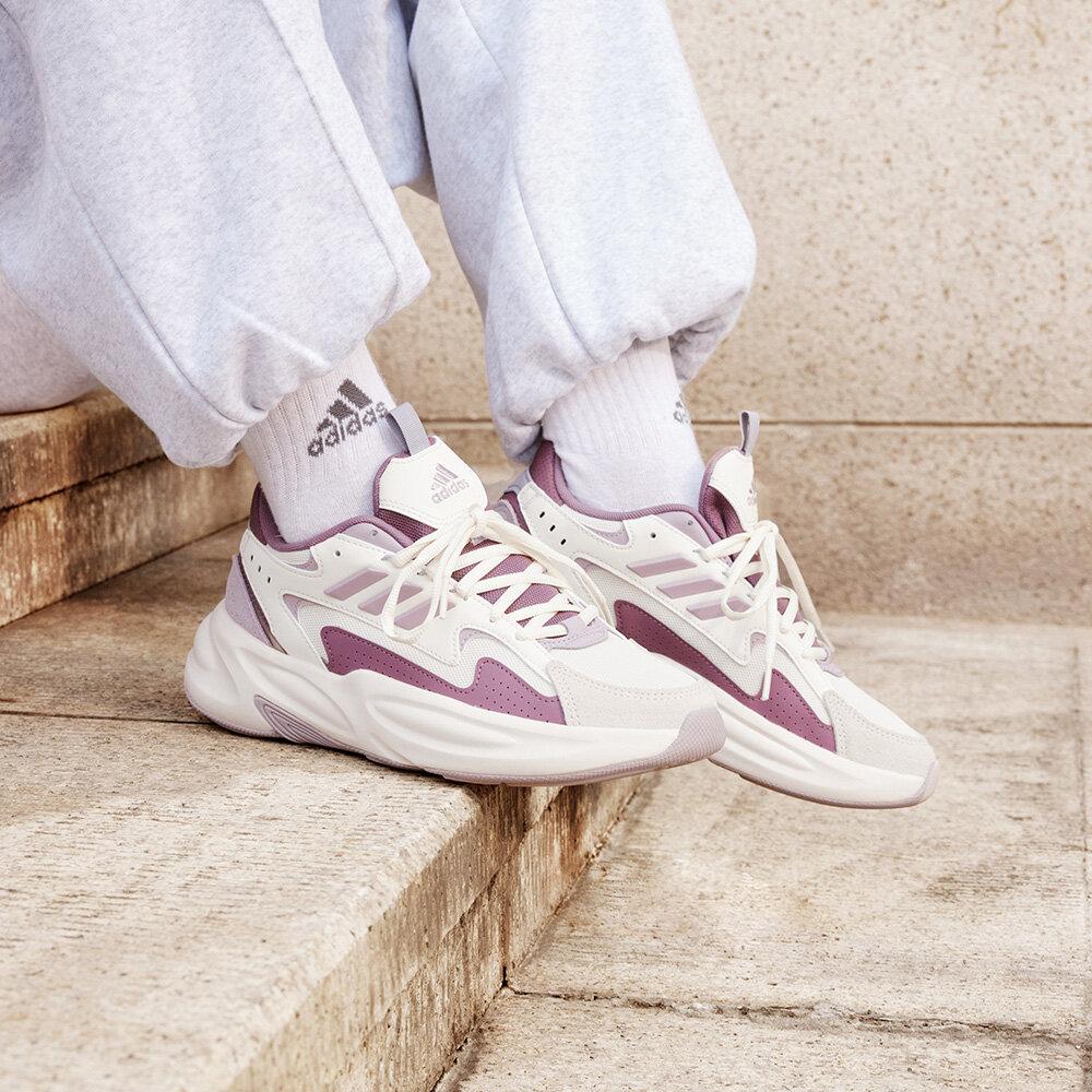 Adidas OZWAVE Нескользящие износостойкие Низкие кроссовки на массивной подошве 36.5