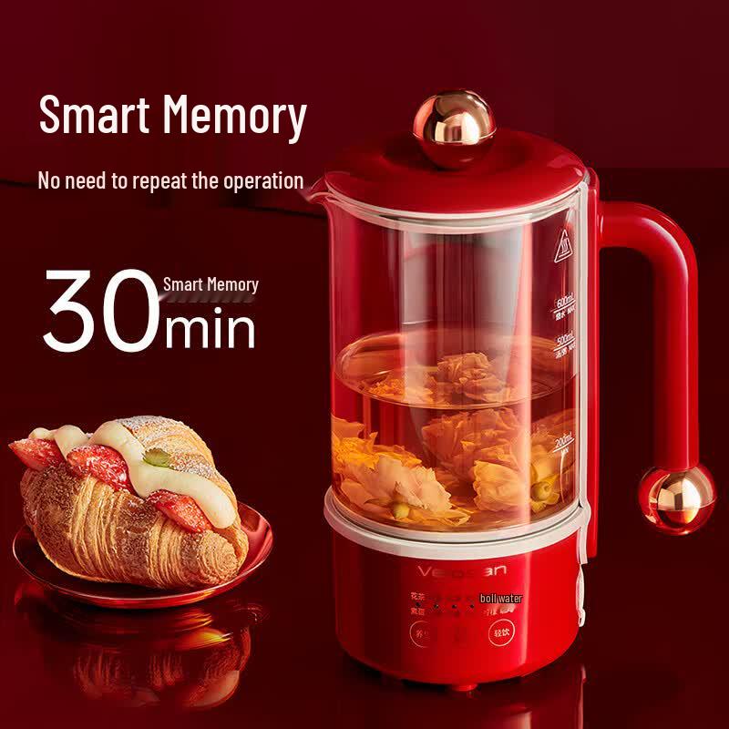 Velosan 0.6L Multifunctional Health Kettle CN plug (adapter included)