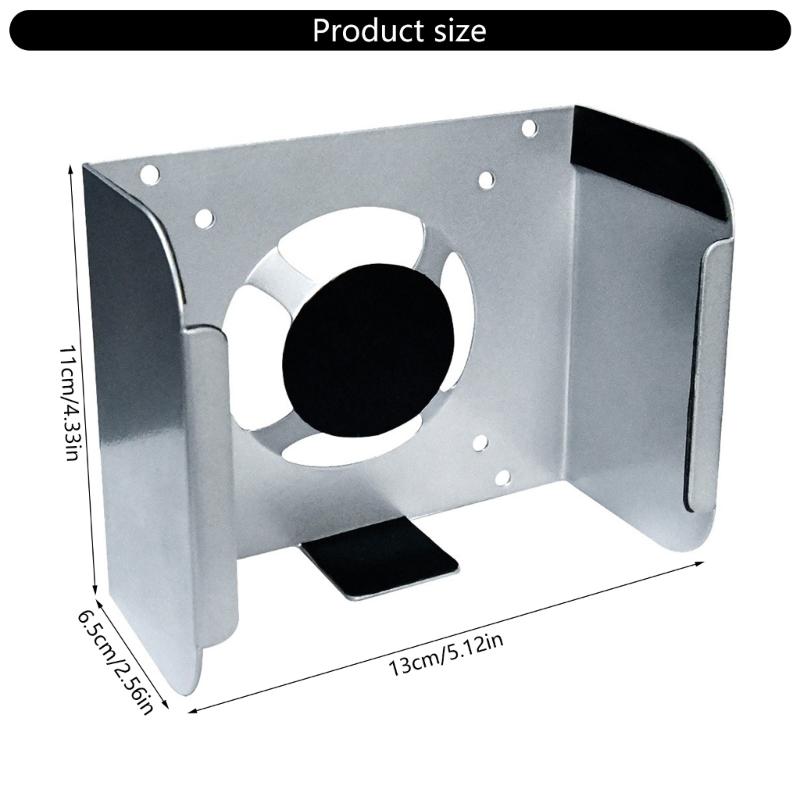 Host Mount Bracket For Mini Host Heat Dissipation Anti Scratch Holder for Host Screen Desk Wall Widely Use