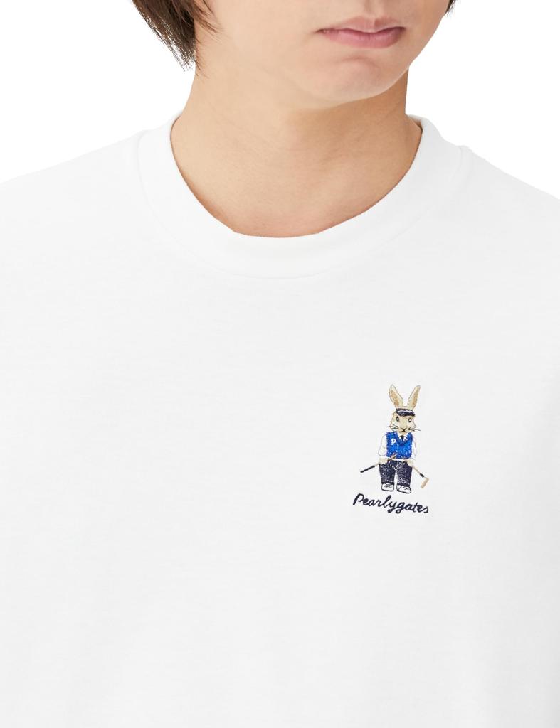 DEPEND HEAVY Jersey 4 [PEARLY GATES] Men's T-shirt / 053-3263901 030_White [M]