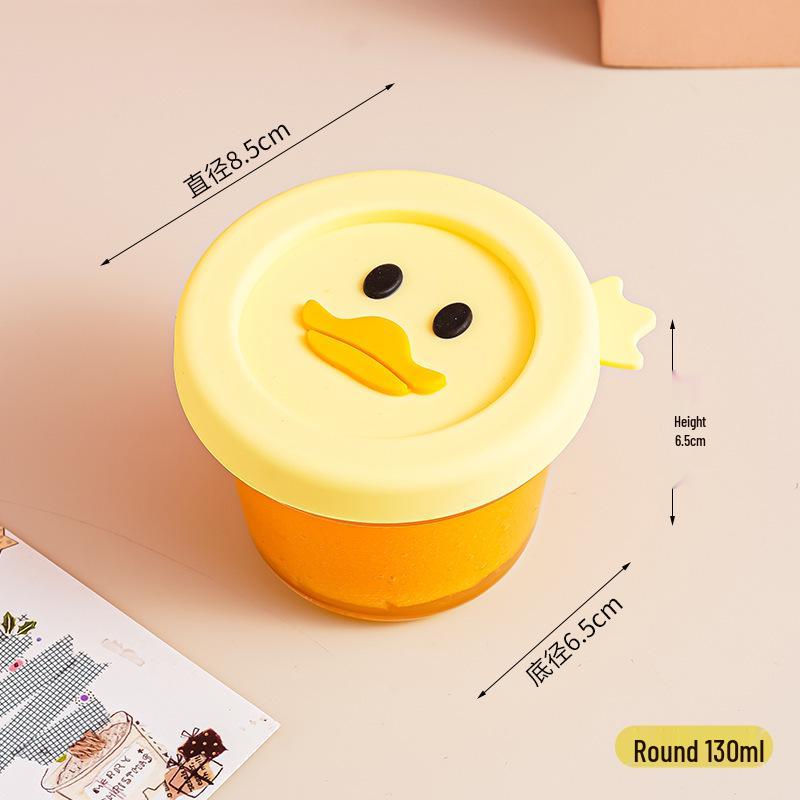 In-Stock Infant Food Bowl Set: 3-Piece High Borosilicate Glass Microwave-Safe Steamed Egg Custard and Fresh-Keeping Bowls