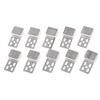 10Pcs Sofa Spring Fixing Clip Car Seat Spring Buckle Home Furniture Hasps Iron Spring Clips Hardware Accessories