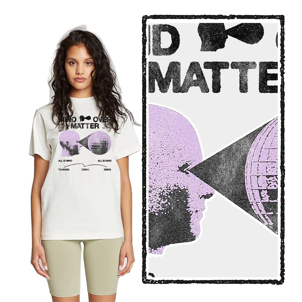 Coolmind ZF007 High Quality Exclusive Graphic 100% Cotton Men T Shirt Big Size Streetwear Loose Men Tshirt O-neck Tee Shirt Tops