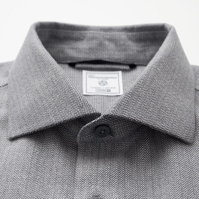 Мужская фланелевая рубашка CAMICISSIMA в стиле business casual 41