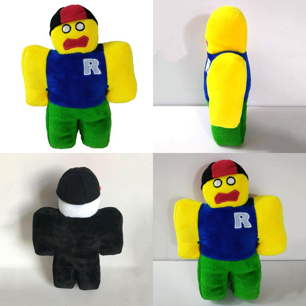 Neuer Klassischer Roblox Plüsch Weiche Stoffpuppe Mit Abnehmbarem Roblox Hut Für Kinder Weihnachtsgeschenk