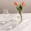 Small Vases for Flowers, Mini Clear Glass Bud Vases, Mini Flower Vase for Wedding Table Centerpiece Home Decor, Housewarming Gift