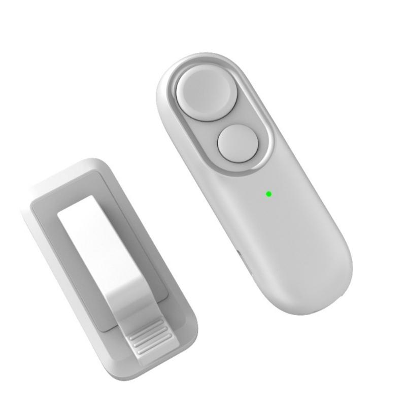 Ergonomic White Page Turning Remote Control Suitable for E Readers Tablets Enhances Reading Comfort Easy Page Navigation 1