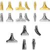 6 Stück 5D Diamant Malwerkzeug Metall Punktbohrer Stiftspitzen Diamant Stickzubehör Ersatz Metall Multi Placer Spitze