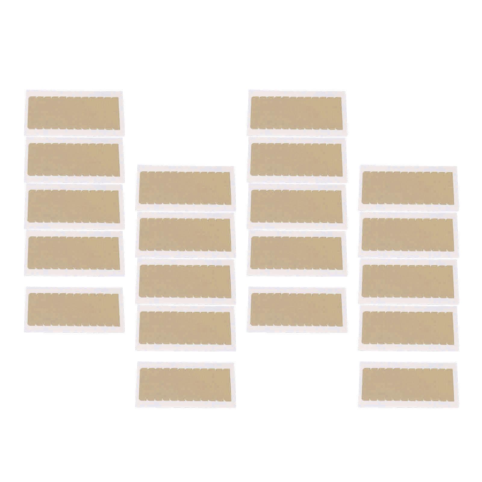 

240pcs Hair Extension Tape Double Sided Extension Tapes Tabs Water Resistant Replacement Wig Tapes for Home Hair Salon 0.31x1.57in