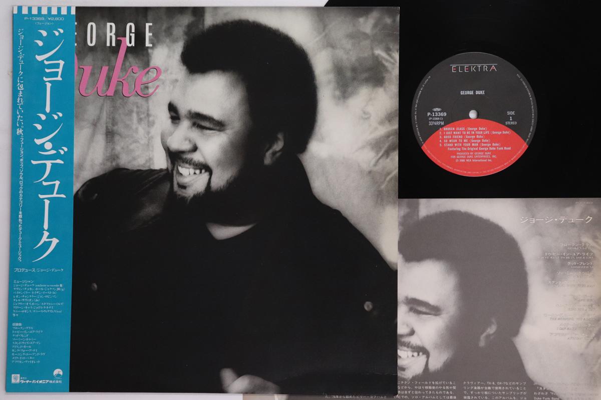 

LP Record GEORGE DUKE George Duke P13369 ELEKTRA 1986 Japan Obi Jazz Used
