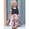 Fashion Children's Dresses New Fashion Loose Cute 3D Animal Pattern Children Girls Sleeveless Dresses